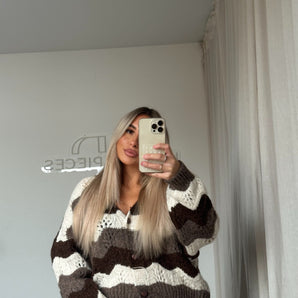 Choco Wave Cardi