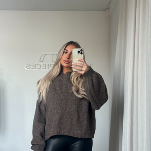 Pullover Cozy Chocolate