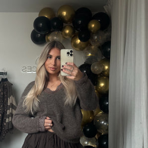 Pullover Rüschli Choco