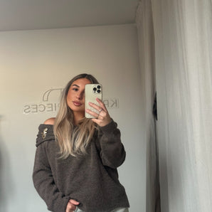 Taupe Off Shoulderli