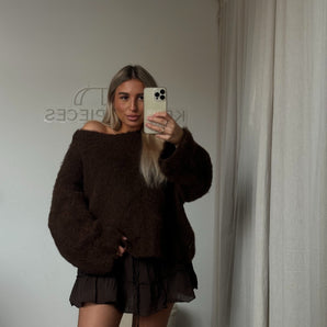 Kuschli Pullover Choco