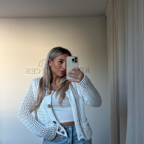 Häkel Cardigan Lia