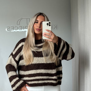 Streifli Strickpullover