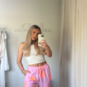 Hose Sunny Rosa Orange