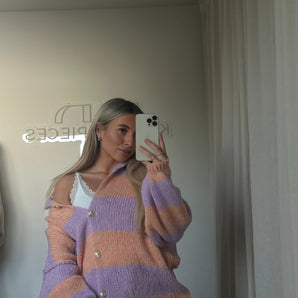 Stripe Me Cardi