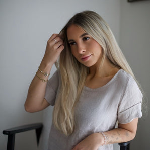 Leinen Shirt Taupe