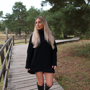 Ponchokleid Viskose