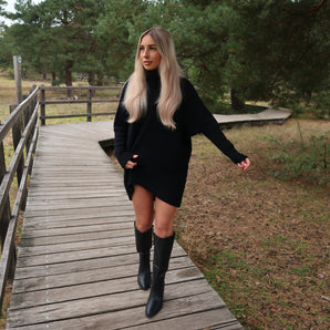 Ponchokleid Viskose