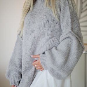 Oversize Pullover Grey