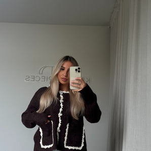 Cardi Rüschli Choco