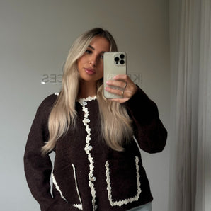 Cardi Rüschli Choco