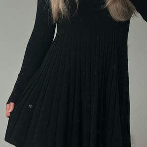 Plissé Kleid